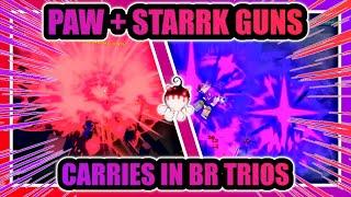 Paw + Starrk Guns CARRIES in BR TRIOS GPO Battle Royale Trios