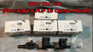 Unity Tactical Fast Riser & Omni - Flip To Center Mount