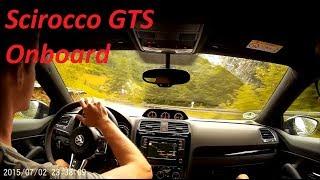 2017 VW Scirocco GTS 220hp - Onboard PURE SOUND German Road