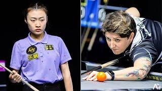 Liu Xiazhi 劉夏芝 vs Kelly Fisher｜2023 WPA 9-Ball China Open