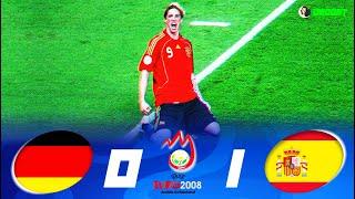 Germany 0-1 Spain - EURO 2008 Final - Torres Winner - Extended Highlights - Full HD