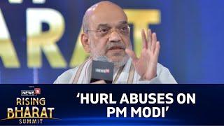 Rising Bharat Summit  More They Abuse Modi Bigger The Lotus Blooms Amit Shah On News18  N18V