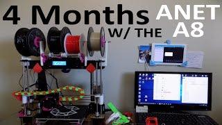 Anet A8 After 4 Months. ULTIMATE MODs LIST