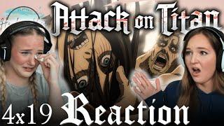 Two Brothers...  ATTACK ON TITAN  Reaction 4x19