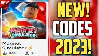 FUTURE CODES  *NEW* ROBLOX MAGNET SIMULATOR CODES 2023