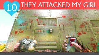 THEY ATTACKED MY GIRLFRIEND  Ark Survival Evolved  Unofficial PvP Server Episode 10