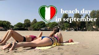 Another Italy Beach Day In September