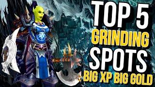 Top 5 Grinding Spots for BIG XP or BIG GOLD - WOTLK Classic