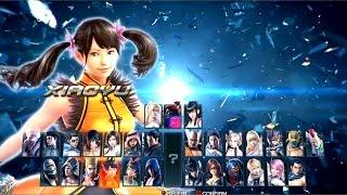 Tekken 1 to 7 All Character Select Screen 1994 - 2023