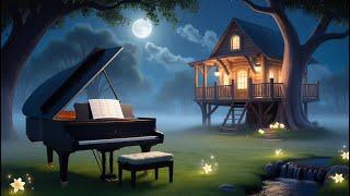 Moonlit Treehouse & Piano Magical Sounds for Deep Sleep & Relaxation