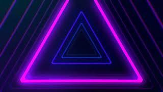 VJ LOOPS NEON - Abstract Background Video 4k - vj loop 4k - Colorful Triangle Background - hd