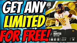 HOW TO GET ANY LIMITED CARD FOR FREE INSANE COIN GLITCH College Football 25 Coin Making Method