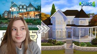 Recreating a Real Life Floor Plan in The Sims 4
