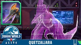 NEW UNQIUE QUETZALJARA HYBRID PREVIEW JURASSIC WORLD ALIVE