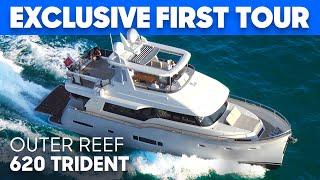 A Trawler with a Modern Twist  Outer Reef 620 Trident Tour & Review