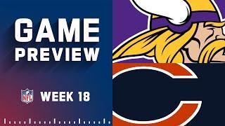 Minnesota Vikings vs. Chicago Bears  2022 Week 18 Game Preview
