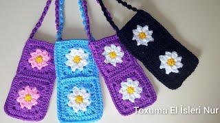 Tığ işi Mini Telefon çantası tarifi kanalımızda #shorts #best #crochet #tığişi #toxumaöyrenmek