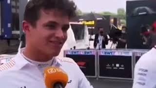 Lando Norris blames Bottas as he comes up behind him