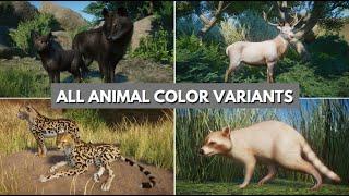 Planet Zoo ALL COLOR VARIANTS