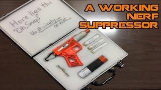 The Oh Snap NERF Pistol Mod w Xavier and Walcom  Walcom S7