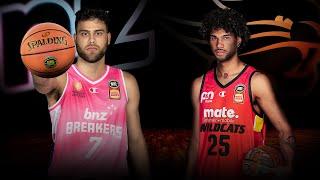 NBL24 Round 14 - New Zealand Breakers vs Perth Wildcats