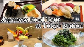 Japanese Food Tour at Tokyo Station 10 recommended Food we must eat Japan Travel Guide