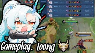 Gameplay Hero Loong - gampang buat push Grandmaster Auto cepat naik Grandmaster