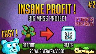 GROWTOPIA INSANE PROFIT  Getting Huge Profit on 2020  Growtopia