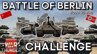 Accurate Simulation - BATTLE OF BERLIN - Can the Germans Hold Their City? - WAR THUNDER
