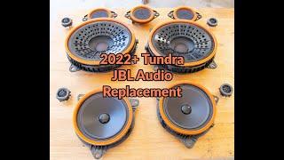 2022+ Toyota Tundra Crewmax JBL Equipped complete Audio Upgrade Speakers Subwoofers amplifiers