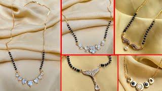 Diamond mangalsutramangalsutra designमंगलसूत्रlight weight necklace
