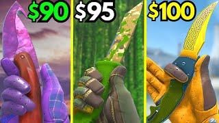 CHEAPEST Knives in CS2 RIGHT NOW BEST Budget Knife Skins Under $100 in 2024