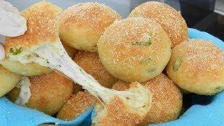 GARLIC MOZZARELLA Cheese Balls  Ninik Becker