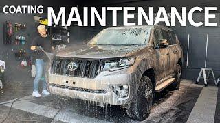 TOYOTA LAND CRUISER PRADO MAINTENANCE WASH  car wash  detailing  GTECHNIQ 