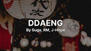 Ddaeng  땡  by BTS  Suga RM J-Hope  - English Lyrics