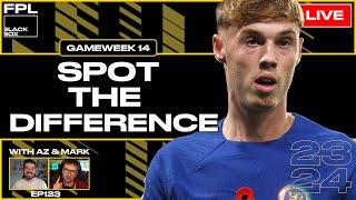 FPL BlackBox  Spot The Difference  Fantasy Premier League Tips 202324  Gameweek 14