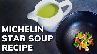 The best PEAS SOUP you ever make  Fine Dining Recipe