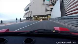 Ferrari F40 ride & acceleration in Monaco