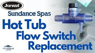 Jacuzzi Sundance Hot Tub Flow Switch Replacement  Watchdog Error