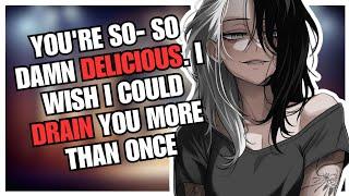 F4A  Drained by your Brothers Best Friend  F-Dom Dark Vampire Blood Drinking  ASMR RP