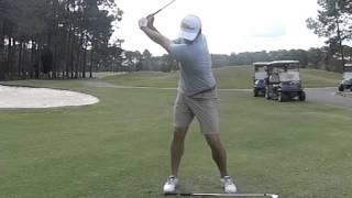 Adam Scott slow motion front view