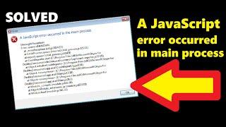 Discord A Fatal JavaScript Error Occurred  100% Fixed  How to Fix in 3 minutes