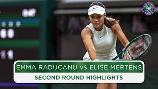 Ruthless from Raducanu  Emma Raducanu vs Elise Mertens  Highlights  Wimbledon 2024