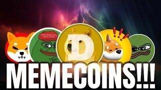 IF YOU HOLD MEMECOINS IN YOUR PORTFOLIO WATCH THIS NOW   DOGECOIN PEPE SHIB BONK BOME WIF