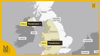 UK set to be hit by thunderstorms as weather warnings issued