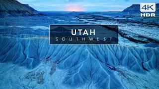 UTAH 4K - STUNNING Southwest -  Deep Focus Film with Ambient Music