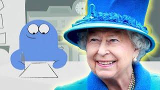 Bloo tries writing to Queen Elizabeth II Pen Pal Short 2007