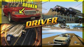 Driver San Francisco Glitches and Mistakes You May Not Have Noticed