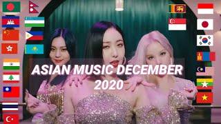 Asian Music in December 2020 122020 22 countries