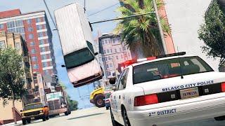 A Day in the Life of BeamNG Police  BeamNG.drive